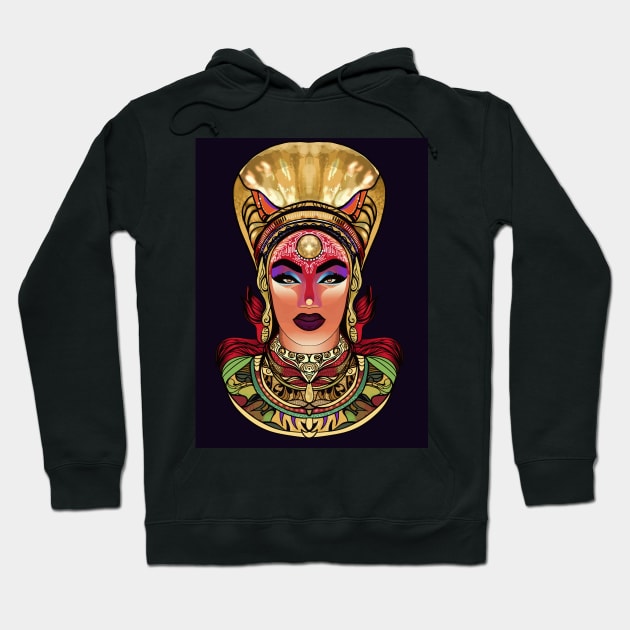 Makeda's Legacy: A Regal Design Hoodie by jen28